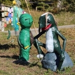 こっちを見られている気がする…＝三田市小野