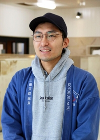 企画を担った高橋洸さん＝三田市富士が丘５