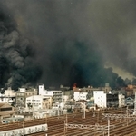 千歳地区周辺の火災＝１９９５年１月１７日、神戸市須磨区