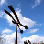 風のミュージアムでは新宮作品１２点が堪能できる＝三田市尼寺