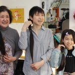 親子３代でのヘアドネーションを取材したこともあった（２０２１年２月）