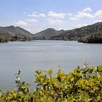 自然豊かな千丈寺湖