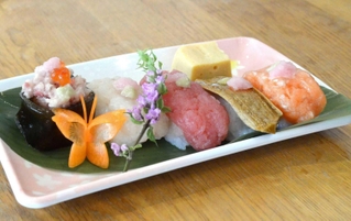見た目も本物に近い寿司