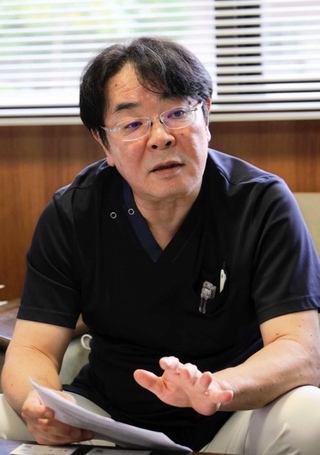 済生会兵庫県病院長　左右田裕生氏
