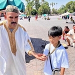 旧市街のフナ広場。地震後は多くの人がここに避難した