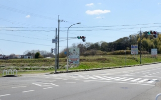 農地や山林が広がる新病院の整備予定地＝神戸市北区長尾町宅原