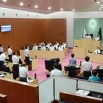 「ハラスメント根絶条例」を全会一致で可決した三田市議会＝三田市役所