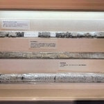 兵庫県立人と自然の博物館に展示されているＧＳ－Ｋ１コアの一部