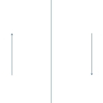 道路を通行する自動車の流れをモデル化した図