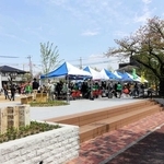 イベントもしやすく再整備した宮塚公園（芦屋市）