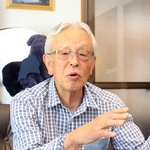 三田市遺族会の現状について語る西本隆好会長＝三田市下相野