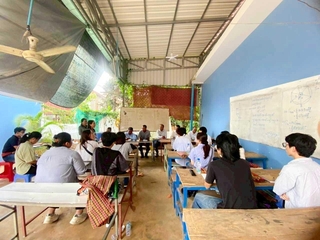 今年８月にカンボジアで行ったフィールドワーク