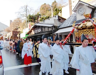 かつての練り行列の様子