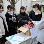 余った食品で子どもたちの手助けを　三田祥雲館高生が校内でフードドライブ実施