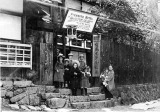 明治期、有馬に建てられた外国人向けのホテル
