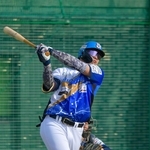 「佐藤輝明2世」と呼ばれて5年、背番号も…　独立リーグからプロ入り目指す米山外野手