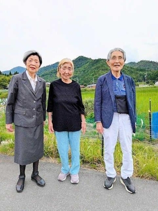 戦時中、幼い姉弟が神戸から三田へ 81年ぶり疎開先に「里帰り」 乙原