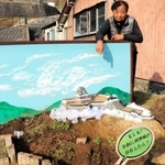 国指定史跡・利神城跡のジオラマを完成させた藤村義夫さん＝佐用町