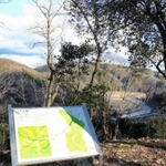 木々の伐採を終え、見晴らしが良くなった上月城の本丸跡からの眺め＝佐用町寄延