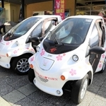 神河町に追加導入された電気自動車＝神河町鍛治