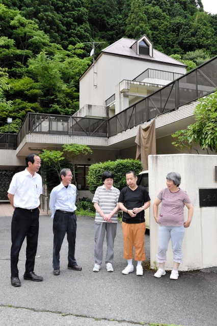 入所者らの安全を守るため、西日本豪雨を教訓に生かす「しそう自立の家」＝宍粟市波賀町小野