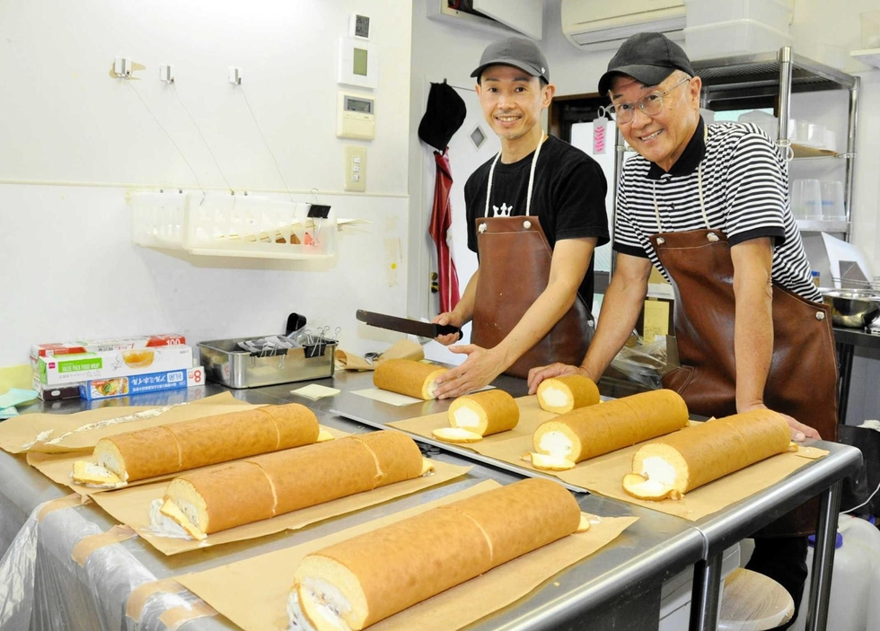 人気ロールケーキ店 ｆ ｔ ｅ 創業の店長 古希前に交代へ 会社倒産から再起 軌道に 西播 神戸新聞next