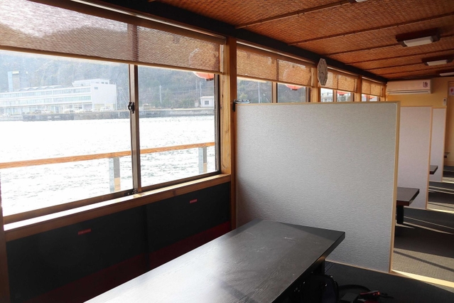 海面に近い高さから景色を楽しめる＝相生市内