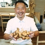 ショウガ料理専門店「夢咲喜」を開いた為則新一郎さん＝相生市本郷町