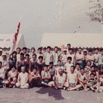 結成３年目の「陸ペーロンチーム」の集合写真