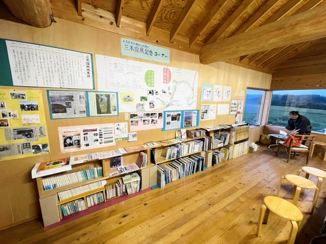 【ファン自ら収集し発信】三木露風に関する展示が充実した私設の「ギャラリー日の丘」＝北海道北斗市