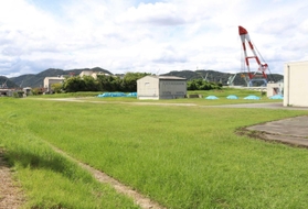 新しい広域ごみ処理施設の建設候補地＝相生市相生