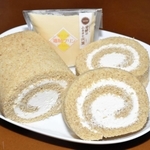酒かすロールと酒かすプリン