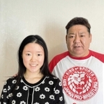 西田奈々さんと父の崇晃さん（西田さん提供）