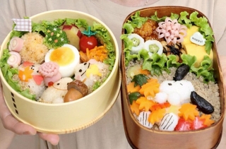 寺坂さんの「キャラ弁」＝相生市佐方１