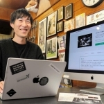 自宅で「薬師山写真館」も営む上吉川祐一さん＝たつの市揖西町長尾