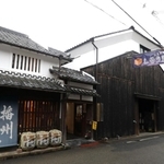 １８３７年に創業した山陽盃酒造。火災に見舞われながらも酒造りを続ける＝宍粟市山崎町山崎（撮影・辰巳直之）