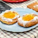 赤穂みかんを使ったデニッシュ（赤穂市提供）