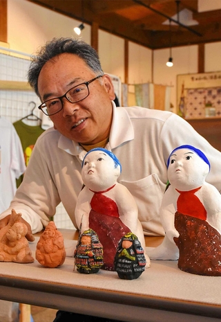 播磨びと＞地域の誇り、作り続ける 早瀬土人形の復刻を目指す 横山和之