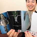 赤穂の日本遺産にまつわる風景写真をあしらったポストカード＝赤穂市役所