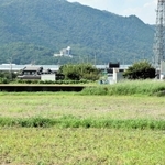 市が会員制大型スーパー「コストコ」の誘致を進めている区画整理予定地＝たつの市龍野町四箇