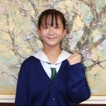 日本学校農業クラブ全国大会に出場する上郡高校３年、北川鈴菜さん＝上郡町役場