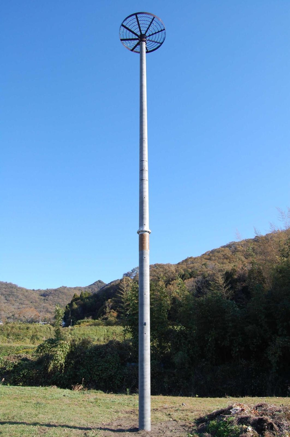 コウノトリのひな飛び立つ日、心待ちに 人工巣塔が完成 上郡で住民