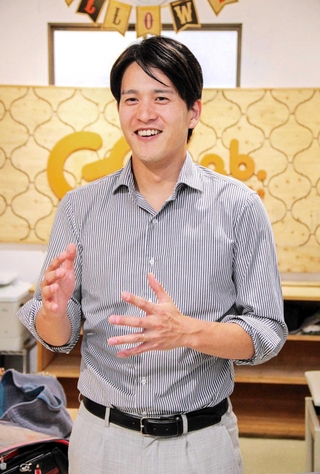 アフタースクール運営会社社長・八幡峻平さん