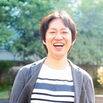 不登校の経験について講演する棚園正一さん（相生市社会福祉協議会提供）