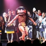 大阪・関西万博であった舞台に出演したガジロウ＝大阪市此花区の夢洲