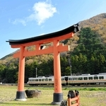 今年、全線開通９０年となるＪＲ姫新線。節目の年を迎え、さまざまな記念事業が行われることが期待される＝たつの市新宮町千本