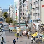 中播磨の商業地で、地価が最高だった姫路市駅前町周辺。再開発によって高い繁華性を持続している＝姫路駅前