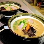 道の駅はがの新メニュー「波賀味噌ラーメン」＝宍粟市波賀町原