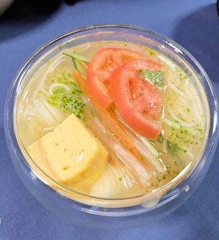 龍野冷製トマトそうめん（今年１月撮影）