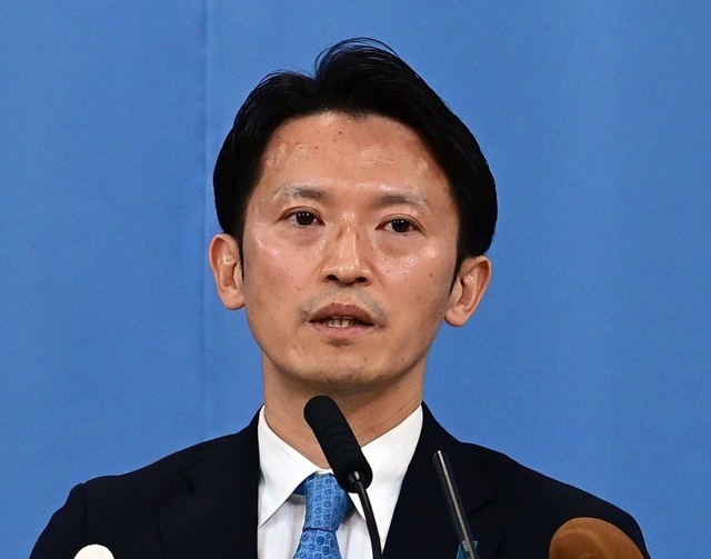 「離れていても、兵庫の人とのつながりを大切にしてきた」という斎藤元彦氏＝神戸市中央区
